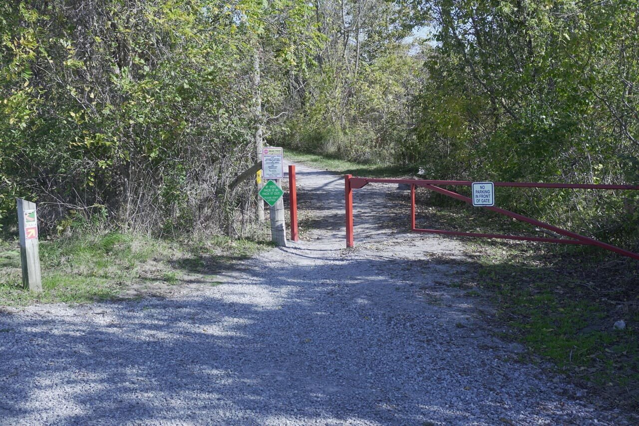 Trail entrance
